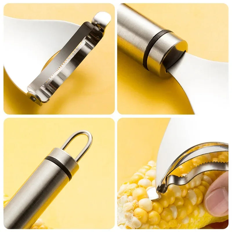 Stainless Steel Corn Peeler