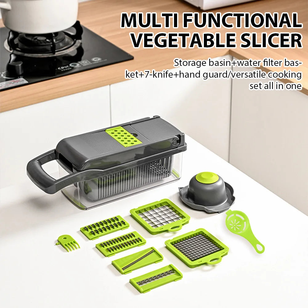 16-in-1 Vegetable Chopper Set