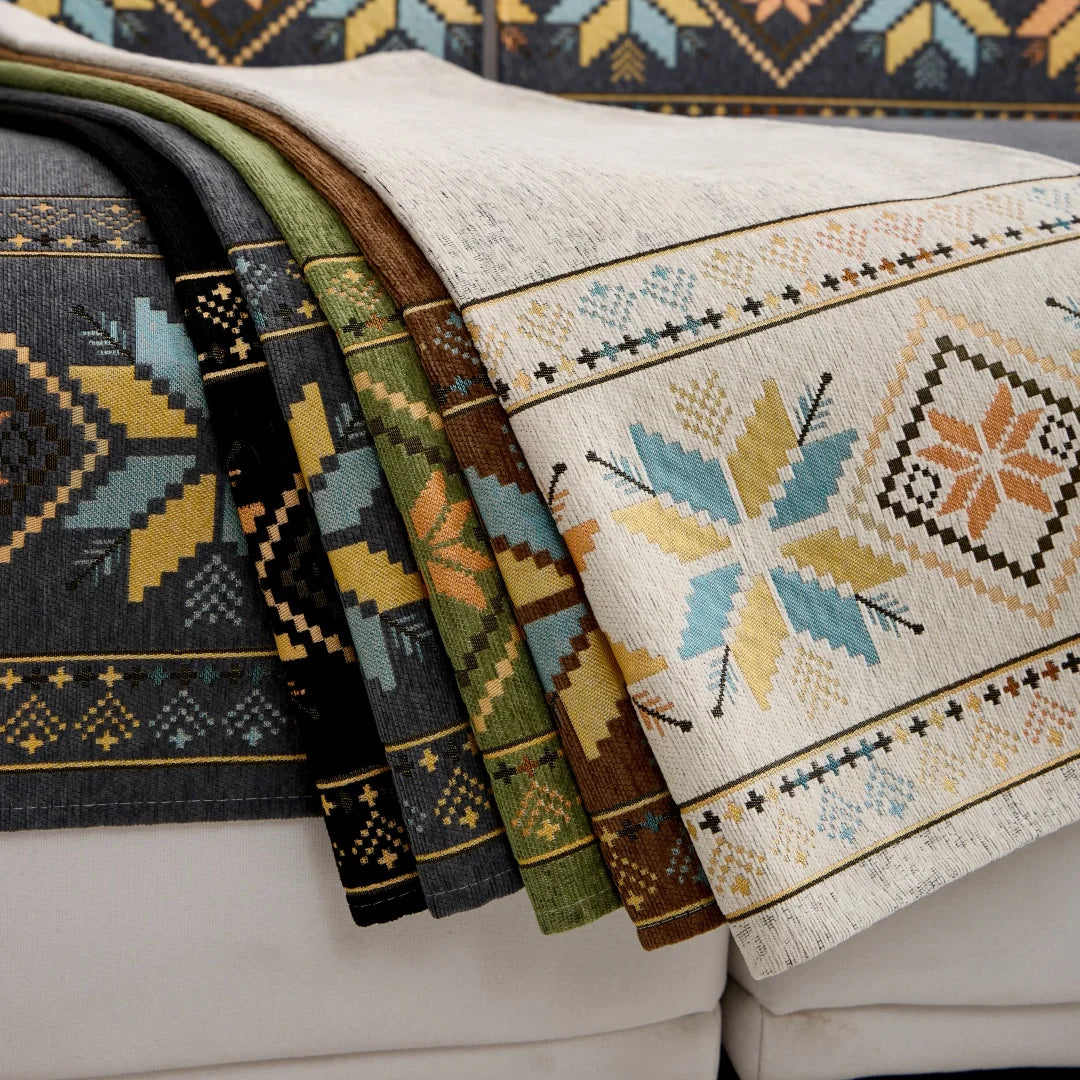 Bohemian Jacquard Sofa Towel