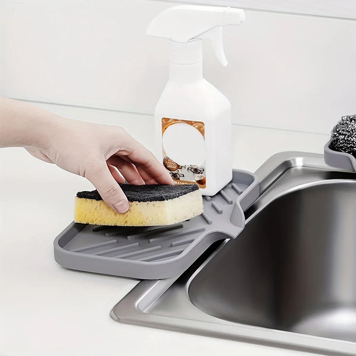Multifunction Silicone Sink Tray