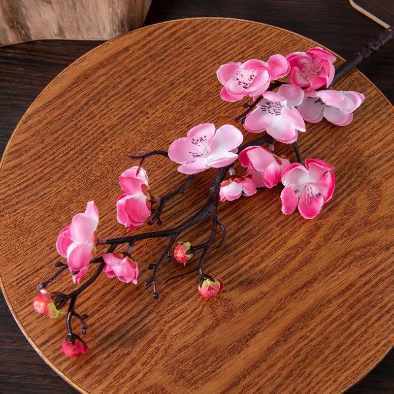 Silk Plum & Peach Branch