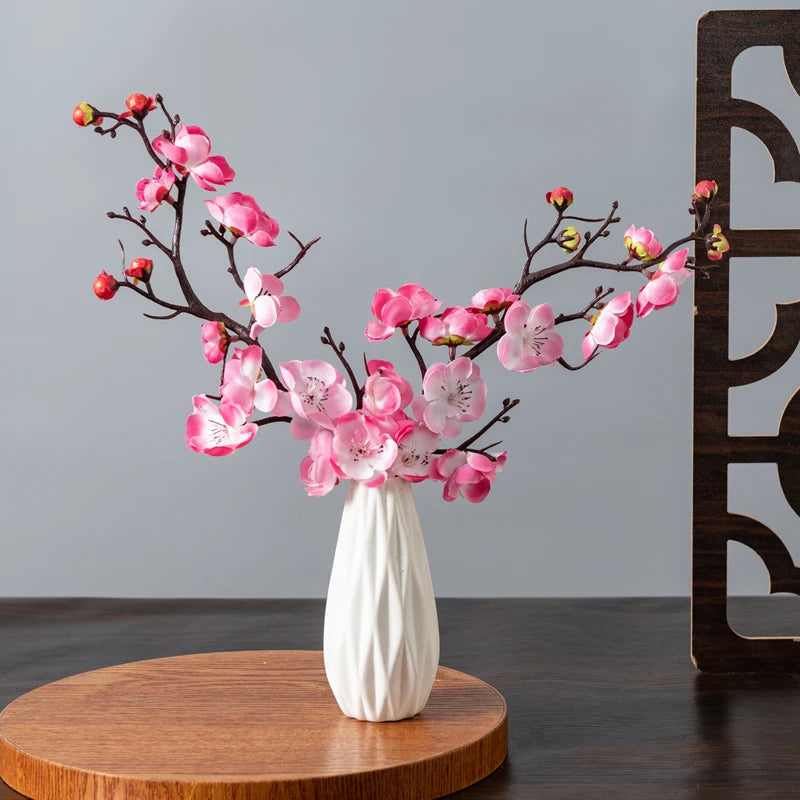 Silk Plum & Peach Branch