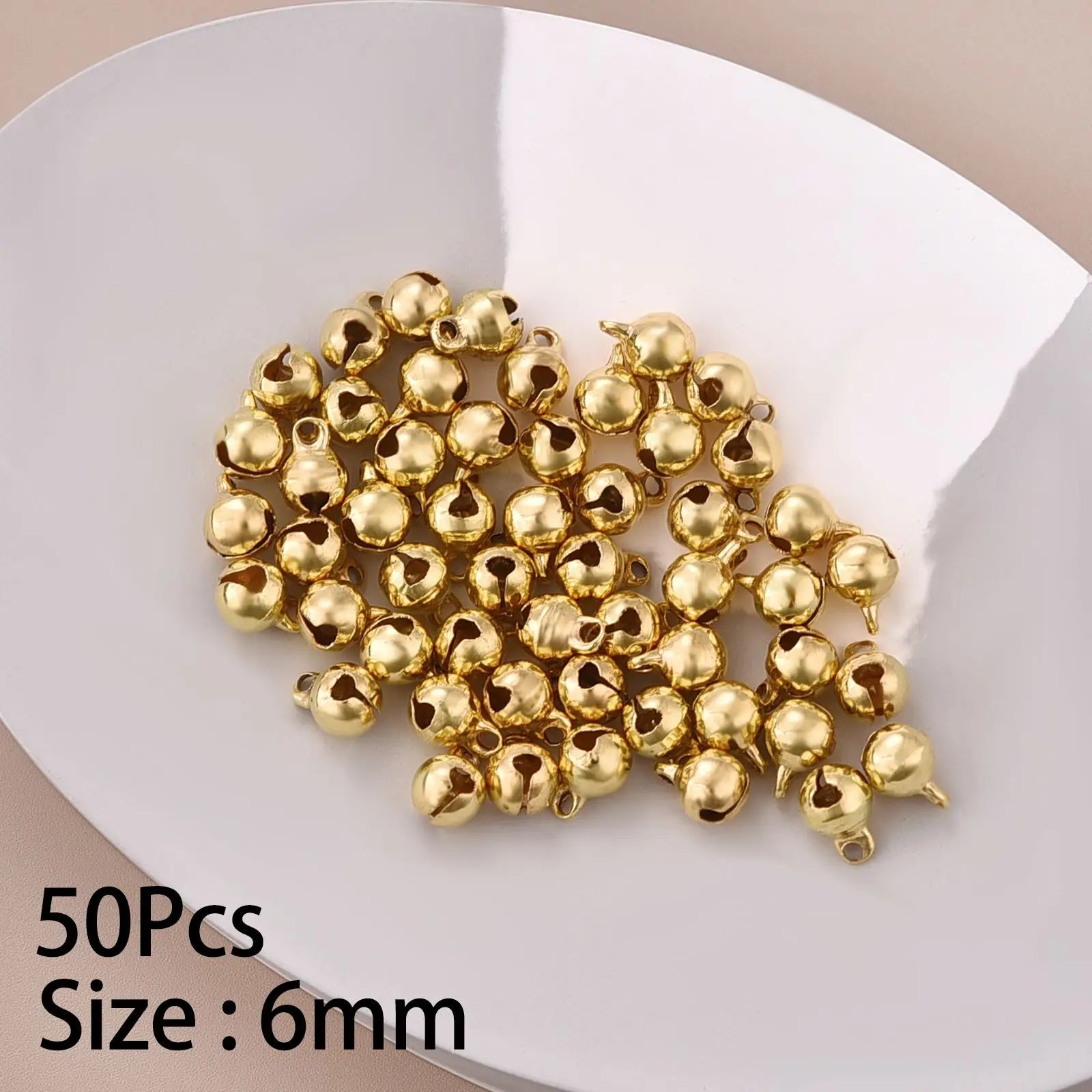 50pcs Mini Jingle Bells