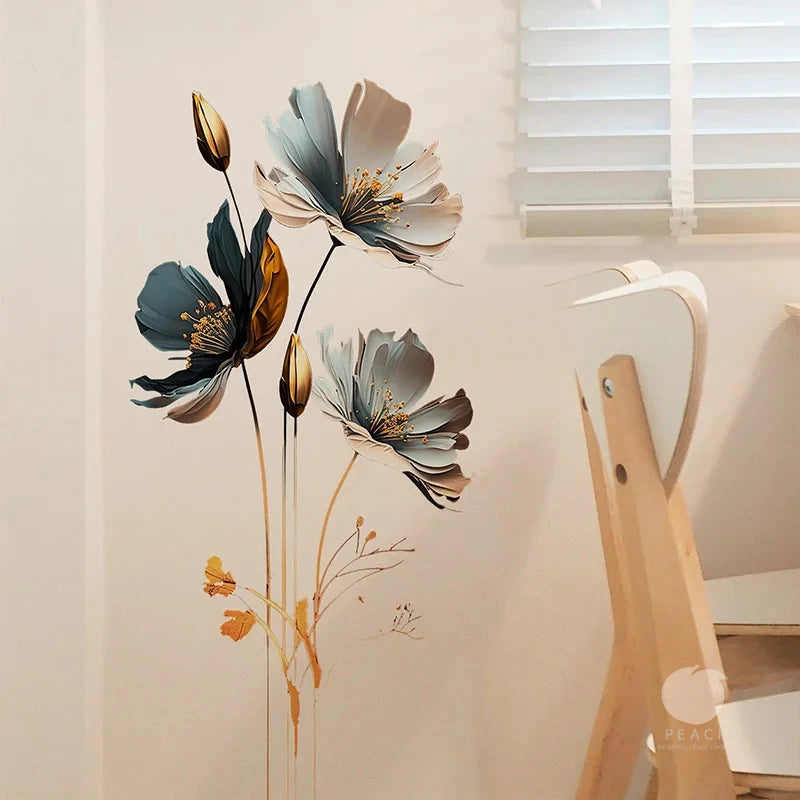 3D Flower Wall Stickers