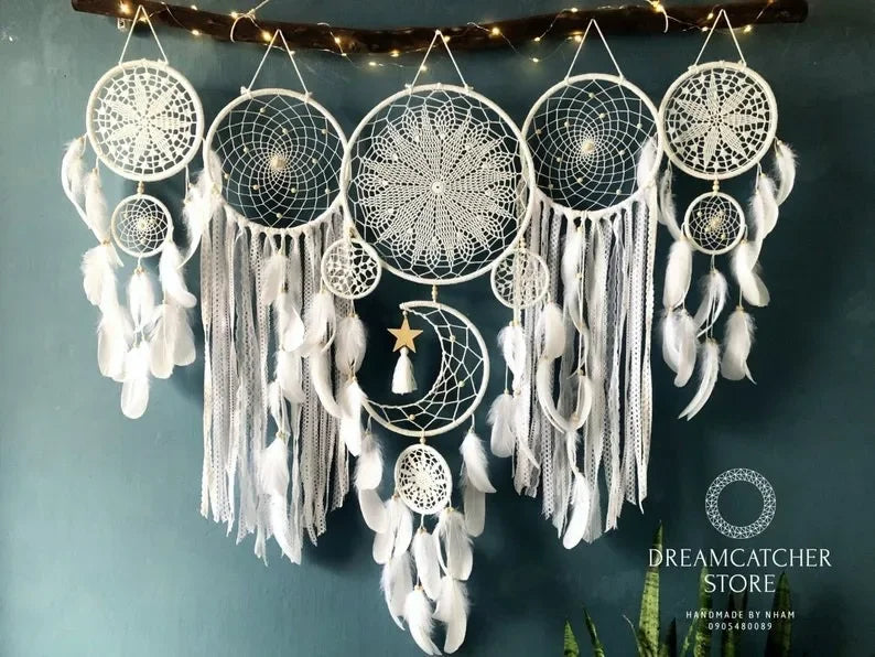 5-Piece Boho Dreamcatcher Set