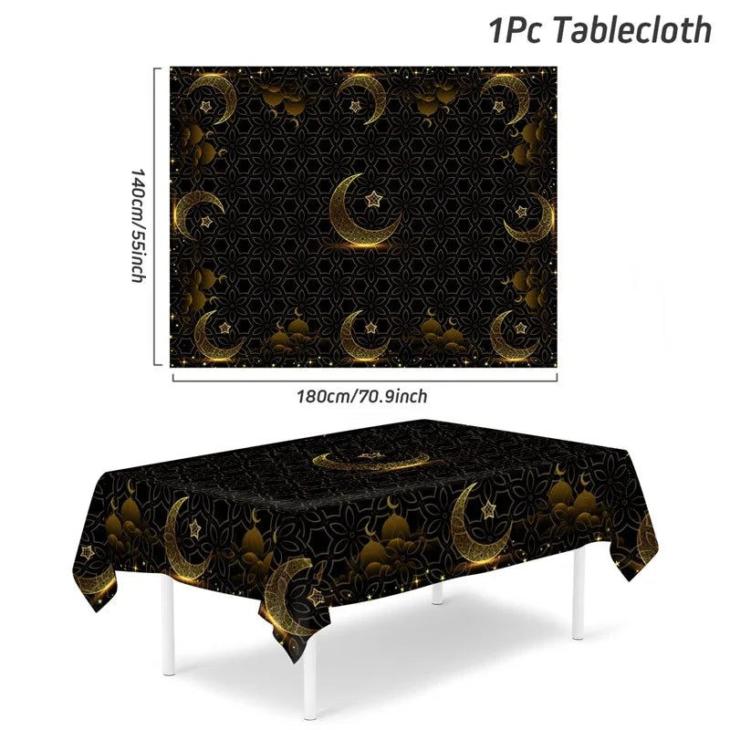 Eid Mubarak Tablecloth