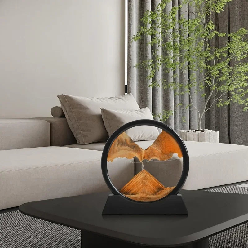 3D Quicksand Hourglass Decor