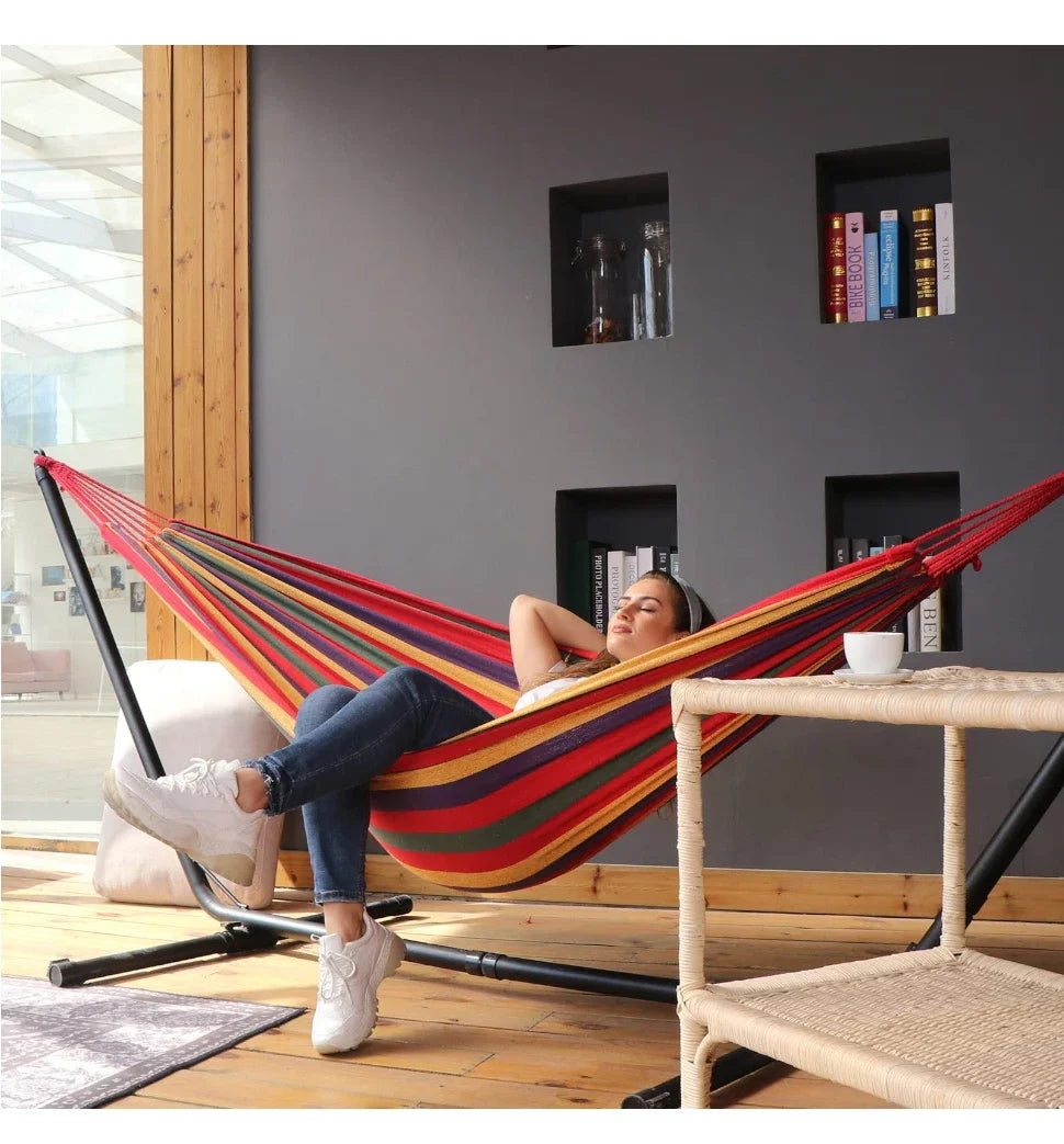 Outdoor Canvas Camping Hammock