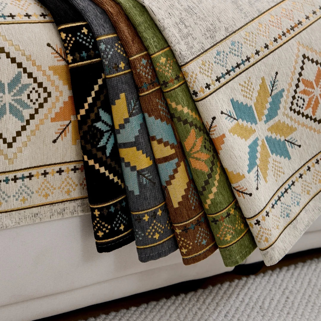 Bohemian Jacquard Sofa Towel