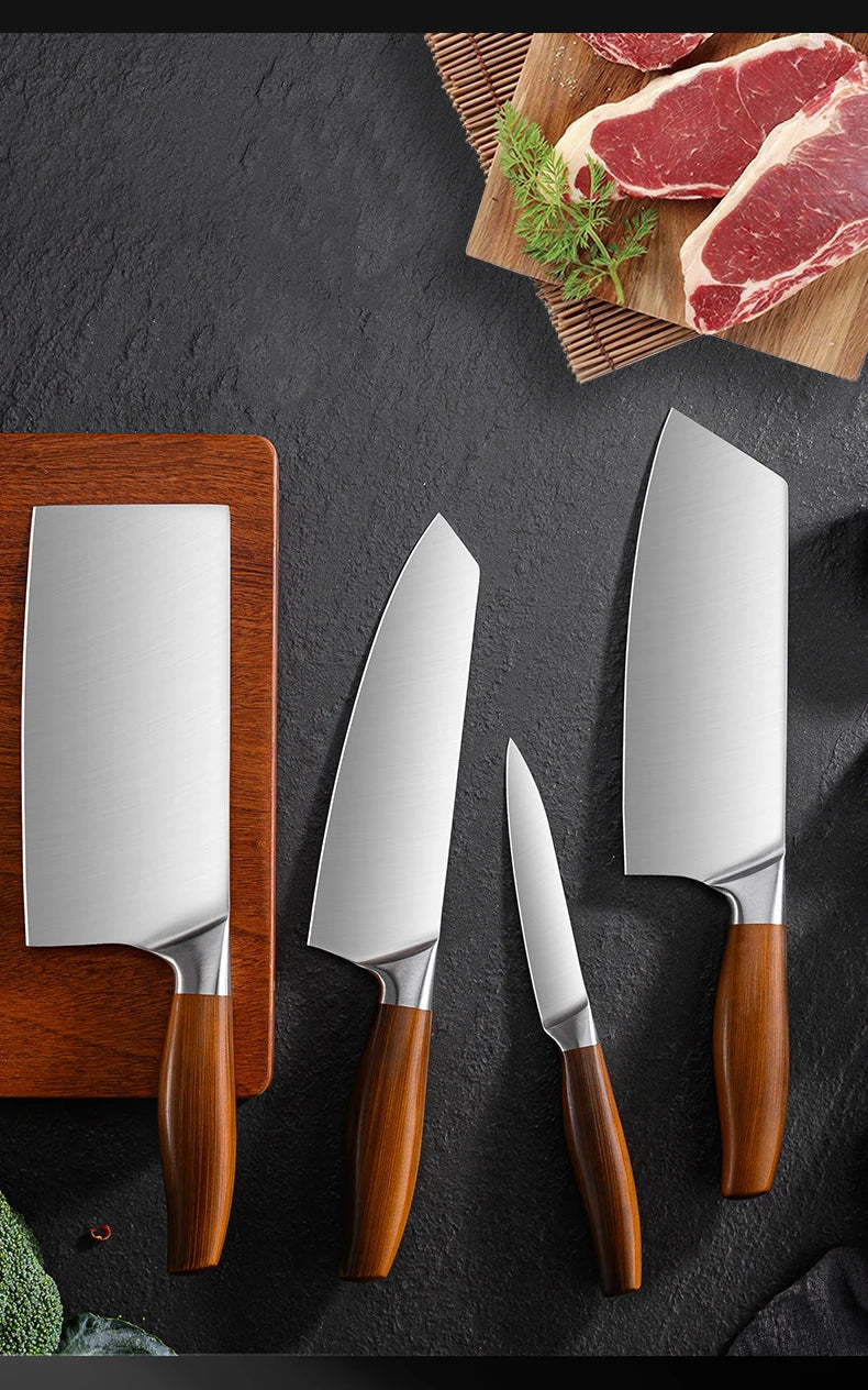4-Piece Japanese Knife Set